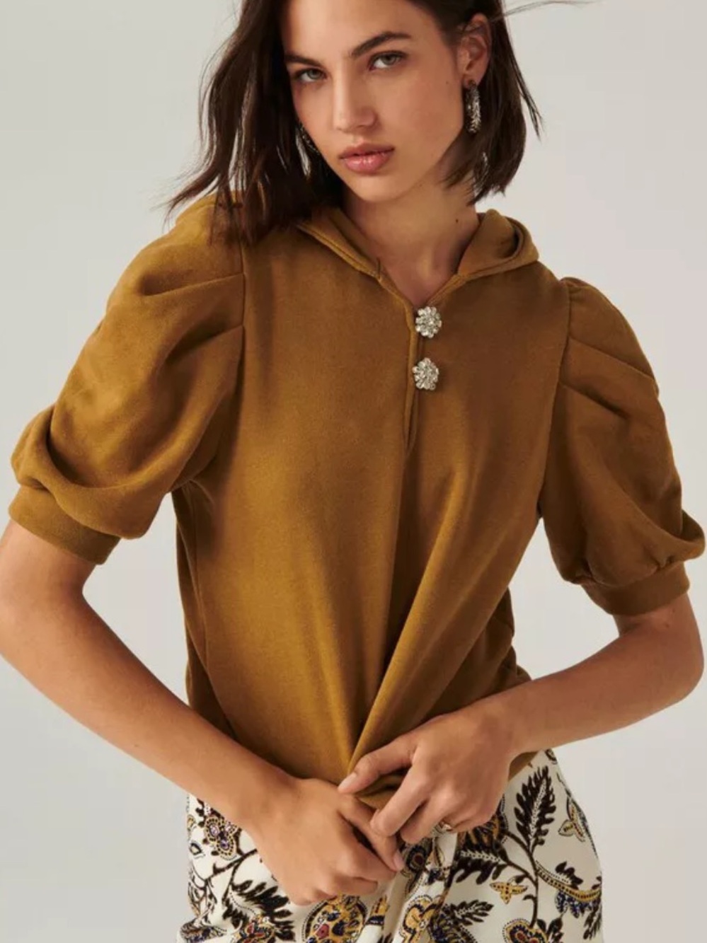 BA&SH Dylia hooded sweatshirt